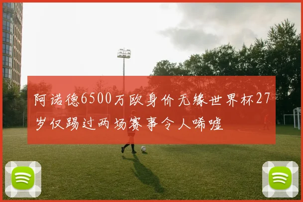 阿诺德6500万欧身价无缘世界杯27岁仅踢过两场赛事令人唏嘘